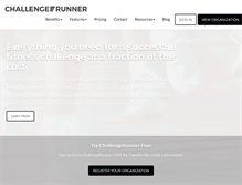 Tablet Screenshot of challengerunner.com